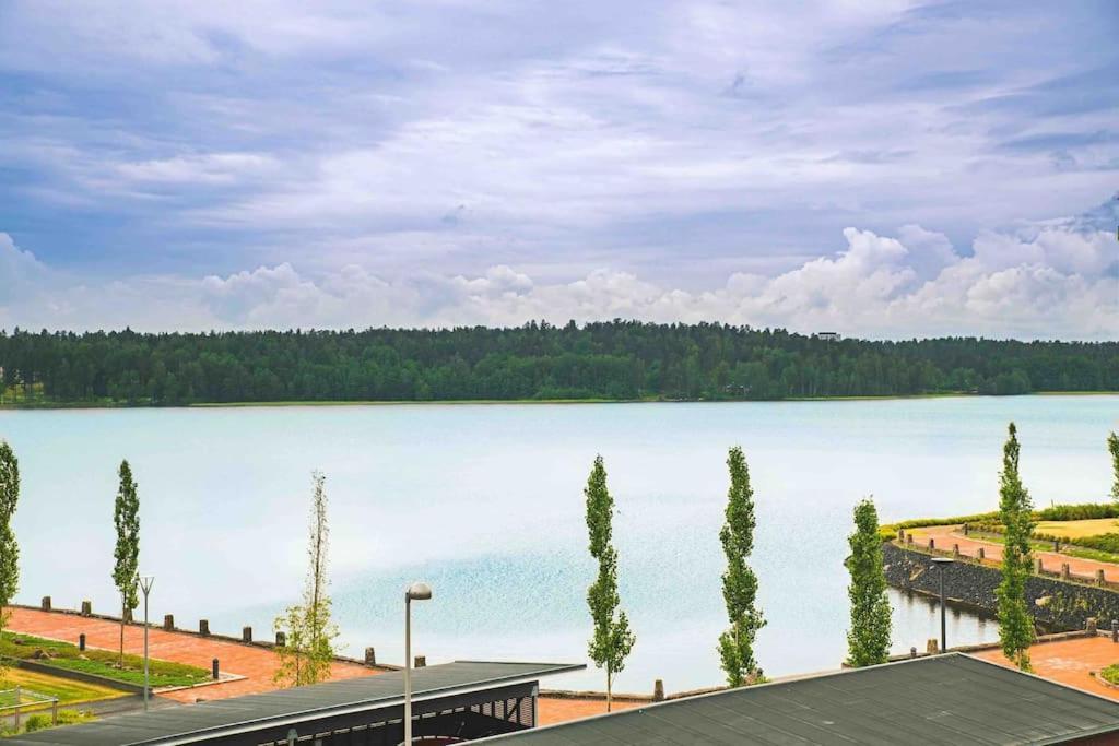 Light Modern Pallo Apartment By The Lake Saimaa Lappeenranta Bagian luar foto