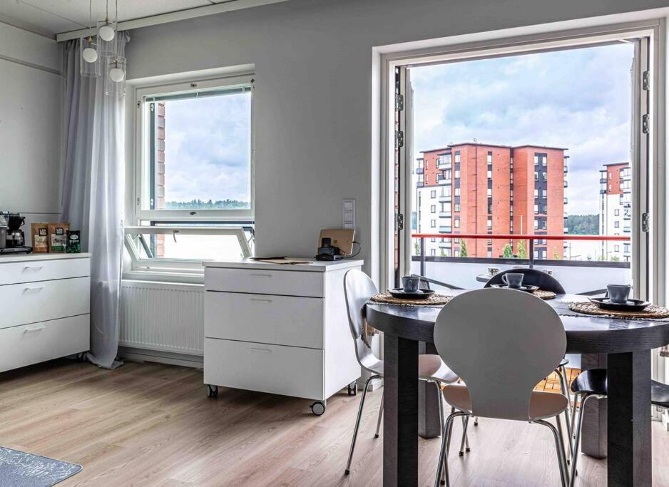 Light Modern Pallo Apartment By The Lake Saimaa Lappeenranta Bagian luar foto