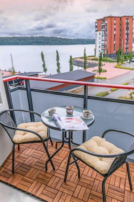 Light Modern Pallo Apartment By The Lake Saimaa Lappeenranta Bagian luar foto